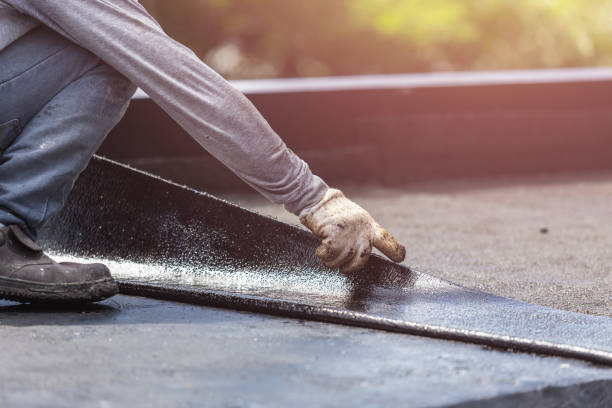 Professional Waterproofing technician working in Dunreith, IN